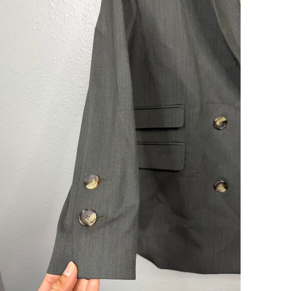 TWP Women’s Double Breasted Stretch Wool Blazer / Size-Small - Picture 5 of 16